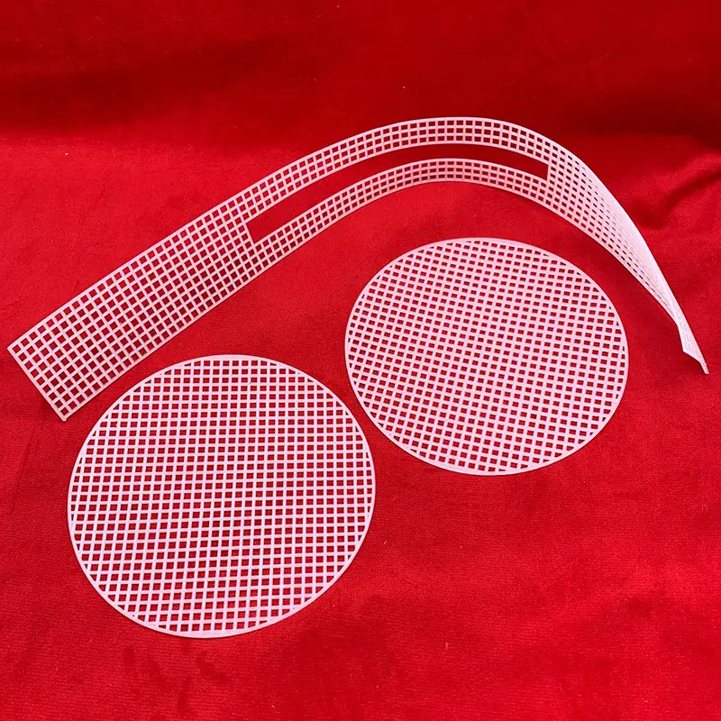[Czz]Knitting Weaving Plastic Mesh Sheet DIY Sewing Woven Bag Accessories Purse Making Supplies Crochet Projects