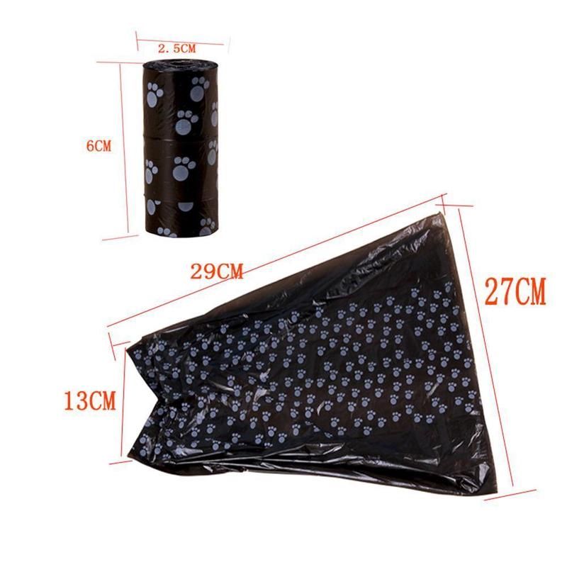 Product Introduction of 15pcs Pet Garbage Bag Cleaning Poop Bag Pet Trash Bags C2S0 33