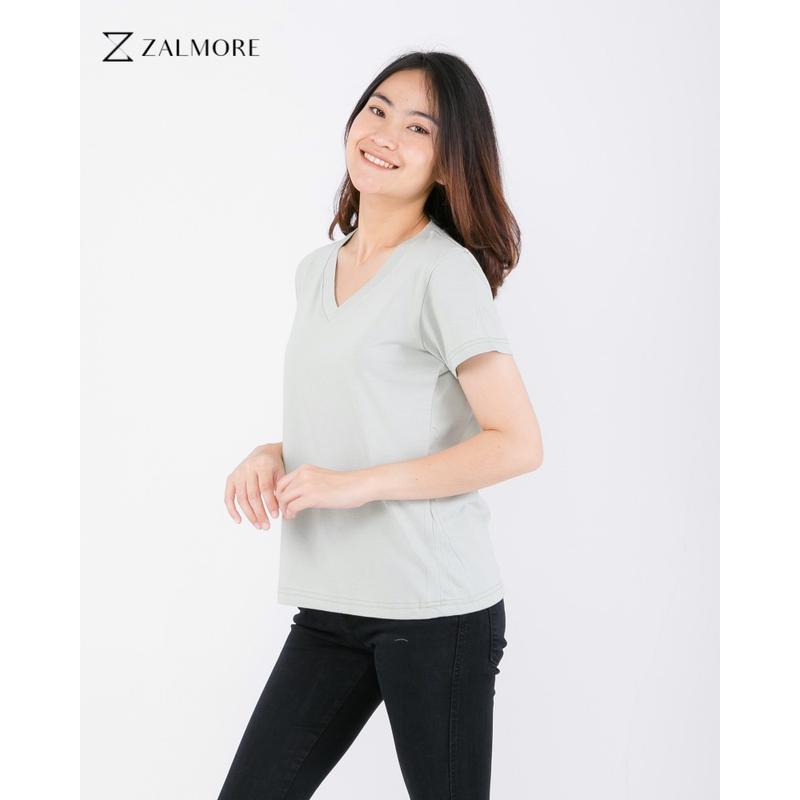 Zalmore Pastel Series Woman T-Shirt Premium Cotton - Kaos Wanita 7