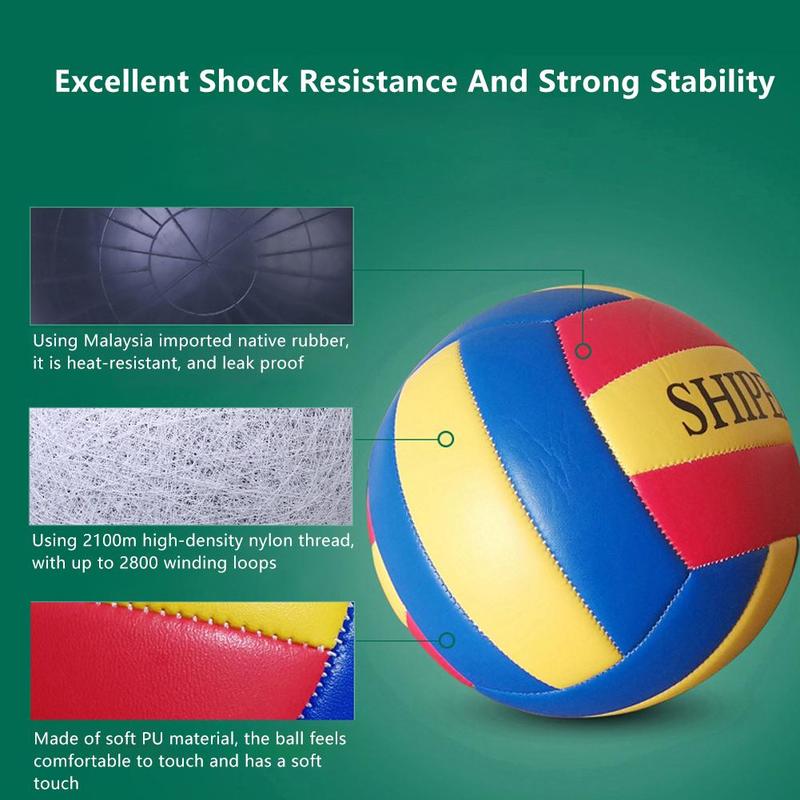 Product Introduction of Ball Volleyball PVC Professional Competition Volleyball For Beach Outdoor Indoor Sports W2G4 29