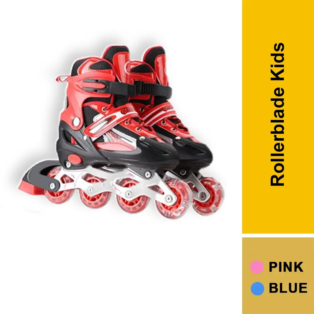 Rollerblade Kids Adjustable Inline Roller Skates Roller Skate Shoe Flash light Wheels Roller Blade Skate