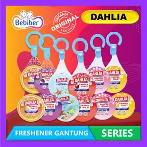 Dahlia Freshener Gantung Set & Refill 80gr Series - Kamper Gantung Hilangkan Bau Dan Jamur - Bebiber