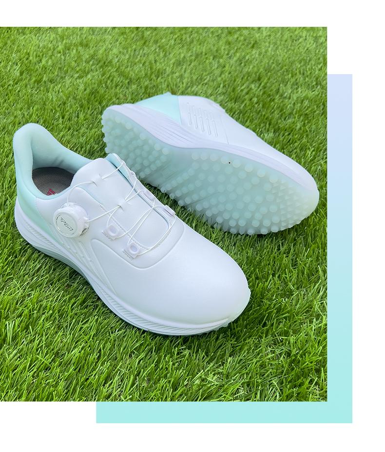 Product Introduction of [PGM] Golf Shoe Summer Women's Shoes Waterproof Knob Women's Sports Shoes Non-Slip Shock-Absorbing Lightweight Nail-Free Shoes Xz391 13