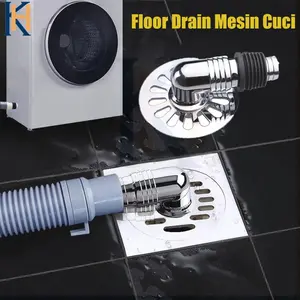 Floor Drain Mesin Cuci Full Set Sambungan Pembuangan Air Mesin Cuci Pipa s a s a
