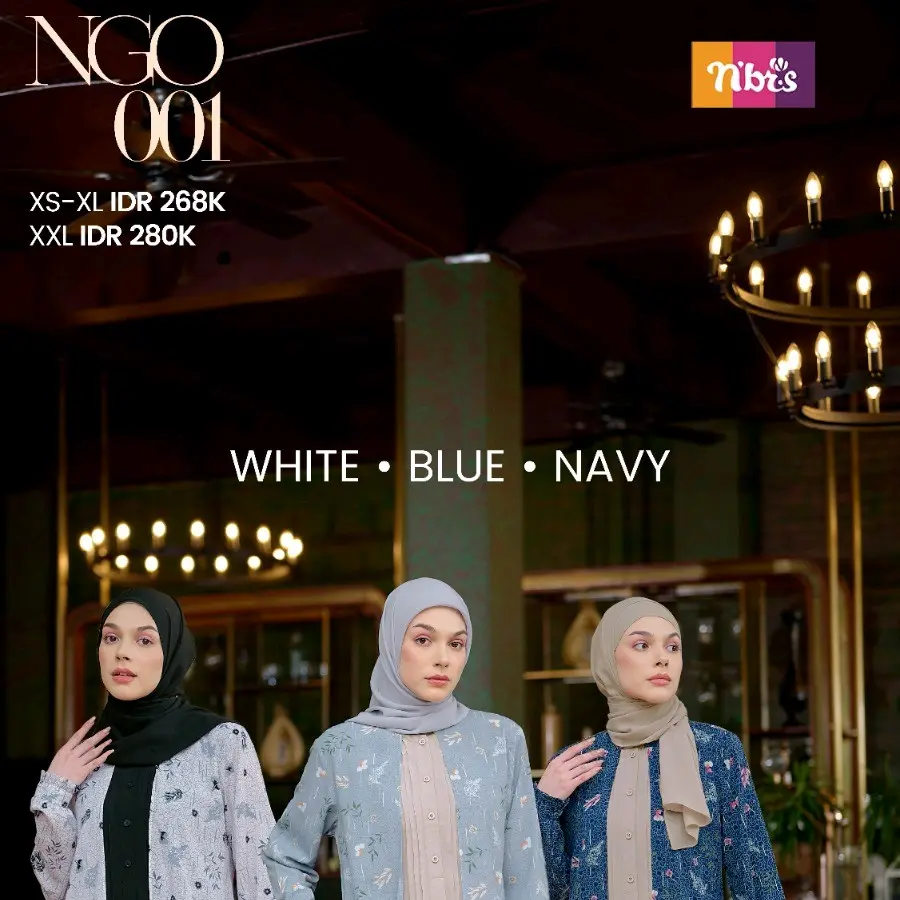 TERBARU NIBRAS GAMIS DEWASA NGO 001 BEST SELLER