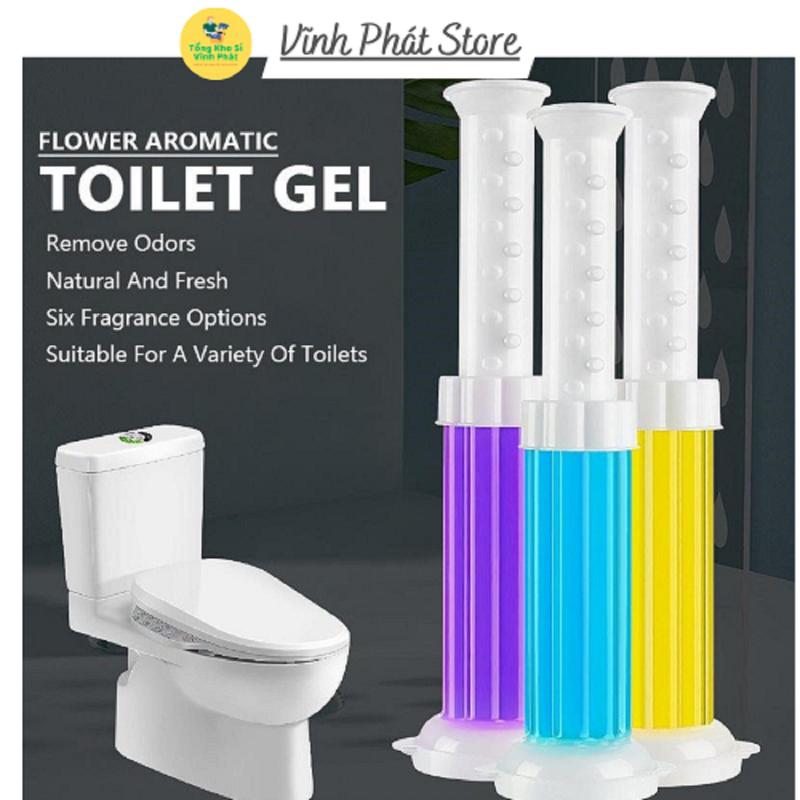 Gel khử mùi Làm Sạch bồn cầu thơm nhà vệ sinh dạng thạch hình bông hoa 88281