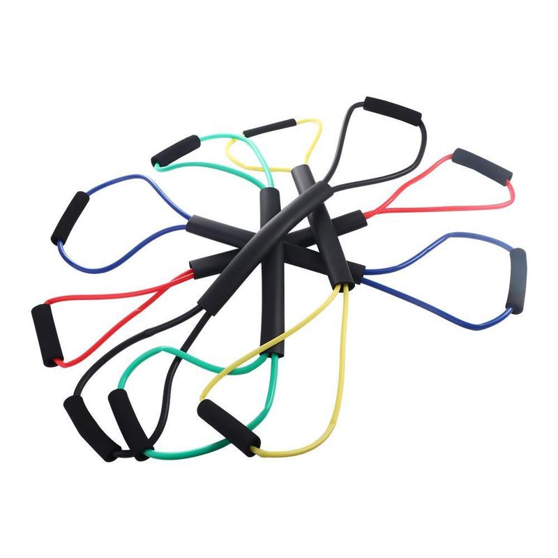 CENPAI Boxing Resistance Band Weight Loss 15/20/25/30/35 Pounds Arm Strength Pull Rope Exercise Training Expander Yoga Elastic Band 3