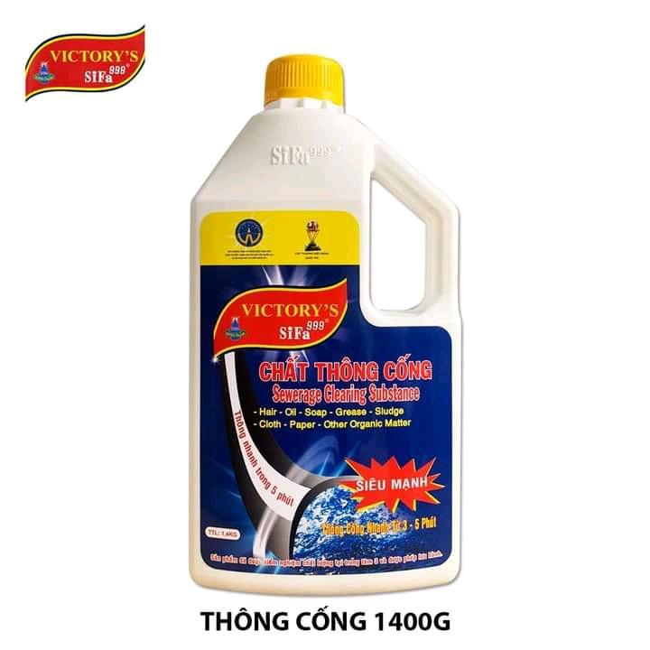 Chất thông tắc cầu cống dạng nước Sifa 1.4kg