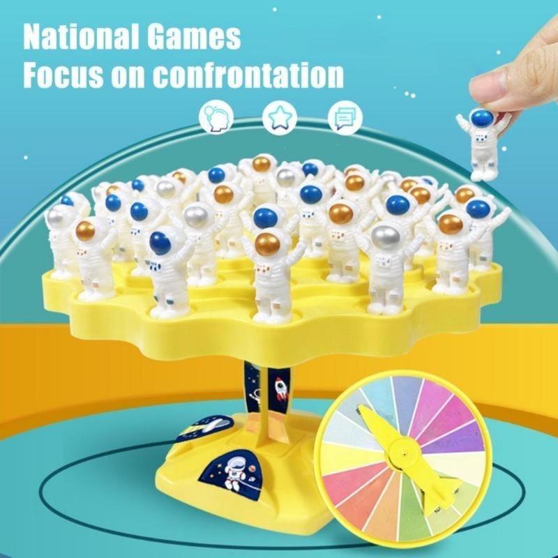 Product Introduction of Pelat Keseimbangan Astronot/Mainan Astronot Keseimbangan/Mainan Edukasi Anak/Permainan Papan Untuk Melatih Pemikiran Logis Dan Konsentrasi Board Games Toys 1