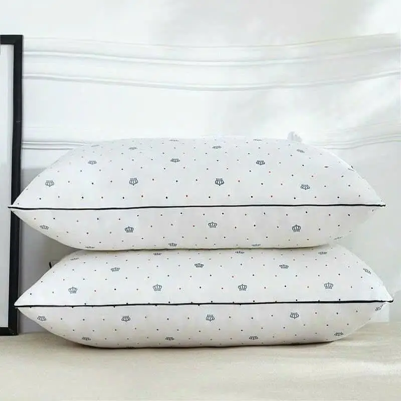 COMBO 2 Ruột gối bông gòn Xuantien BEDDING họa tiết vương miện kích thước 45x65cm 7