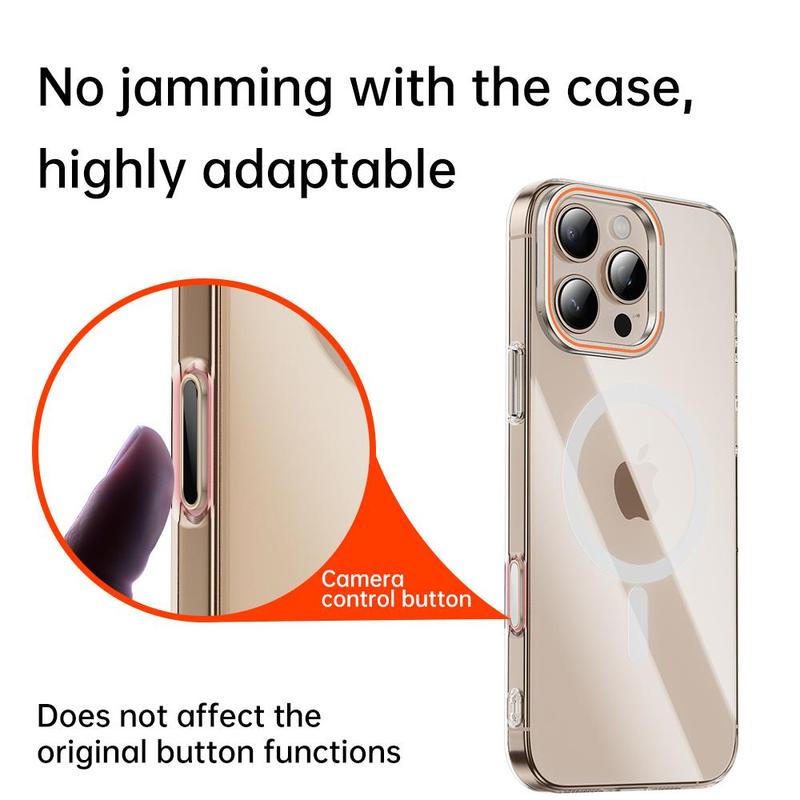 Camera Touch Button, Tempered Glass Camera Touch Button, Phone Accessories Compatible with iPhone 16 Pro Max 16 Pro 16 Plus 3