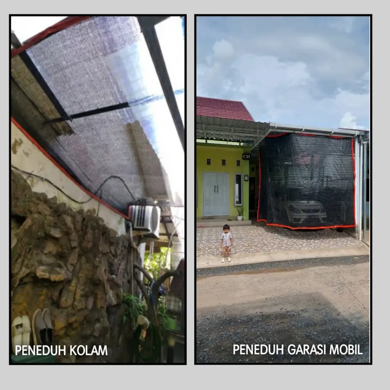 PARANET LEBAR 5M 75% 85% 90% JAHIT KELILING TINGGAL PASANG | HARGA PERMETER PANJANG Jaring Tanaman 5