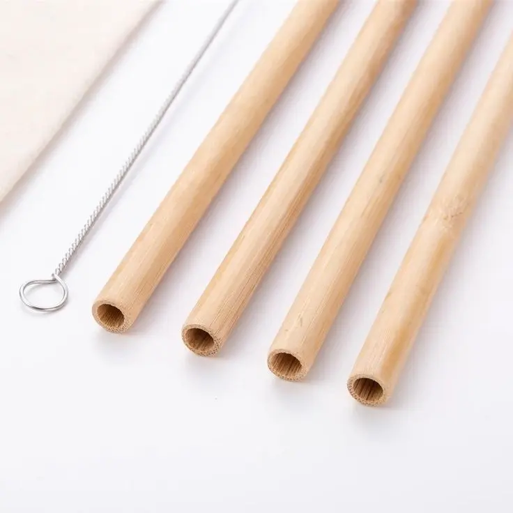 Ống hút trà sữa chất liệu tre nhiều kích thước 6
