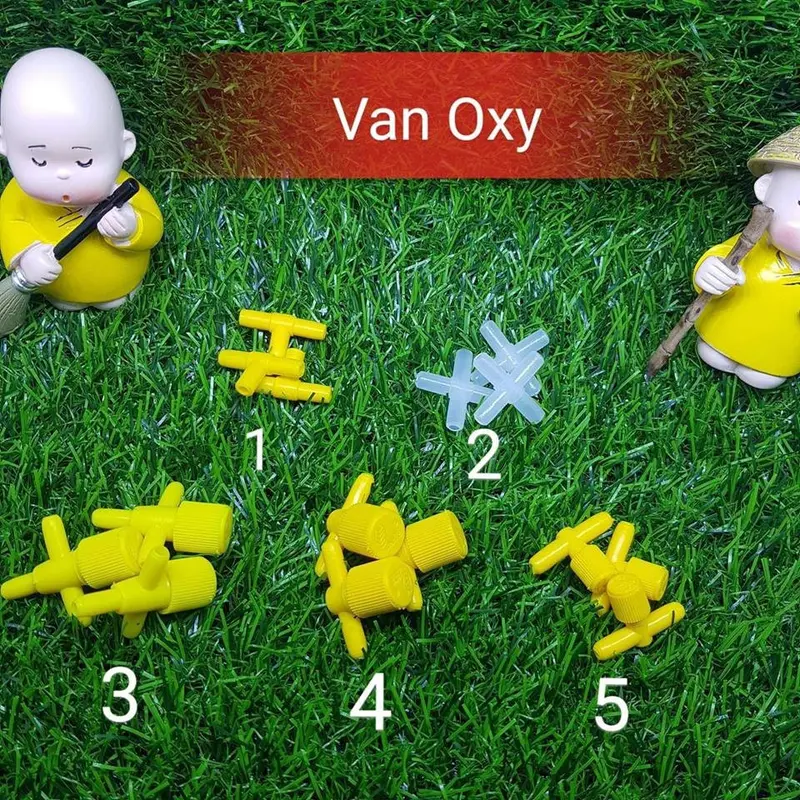 Các loại van điều chỉnh tăng giảm và nối khí oxy cho hồ cá cảnh 0