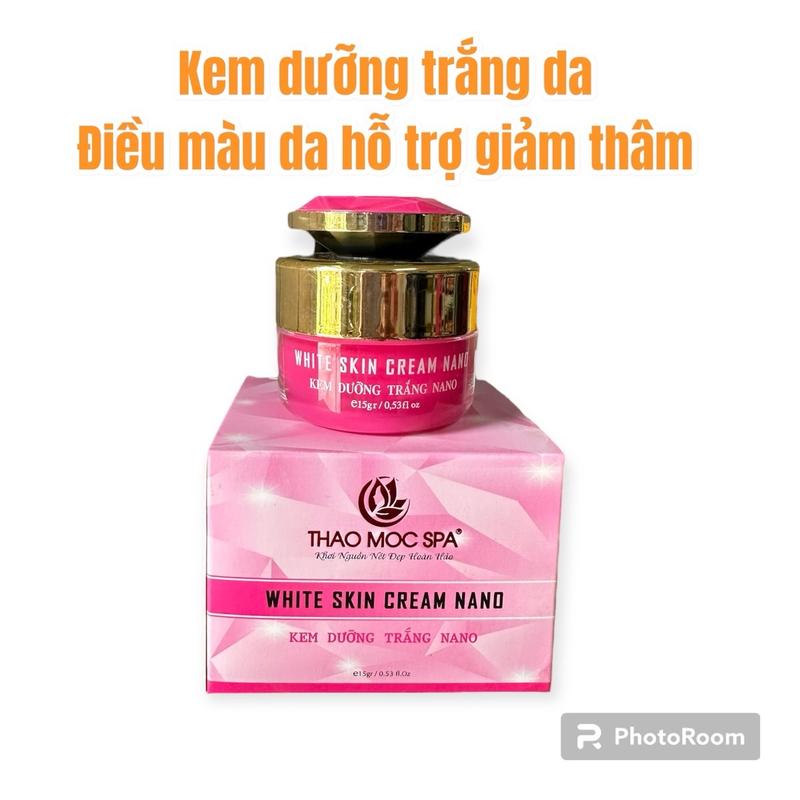 Thảo mộc spa.kem dưỡng da NANO (hỗ trợ  dưỡng da điều màu da)15gr kem dưỡng da  buổi  tối