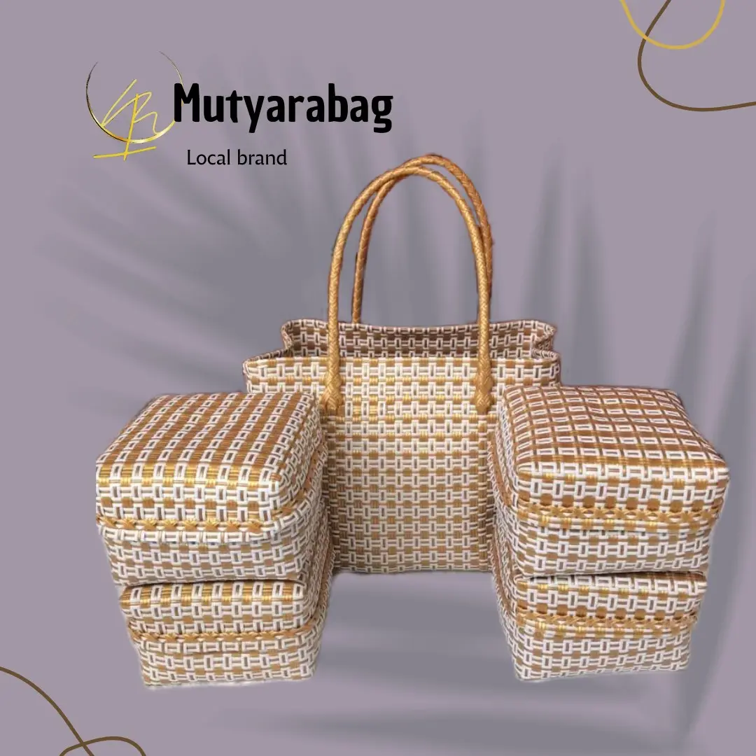 set 4 tas anyaman jaly keben bali