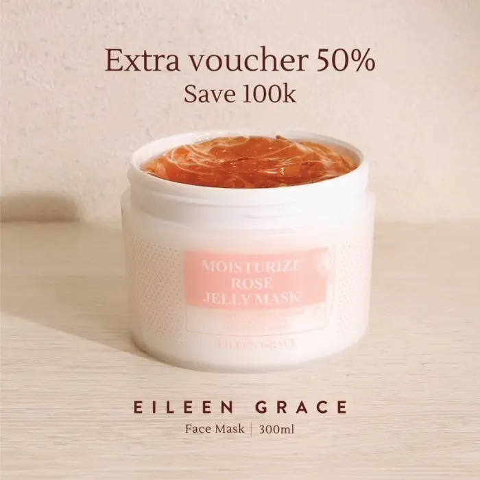 EILEEN GRACE - Moisturize Rose Jelly Mask 300ml - 300 ml