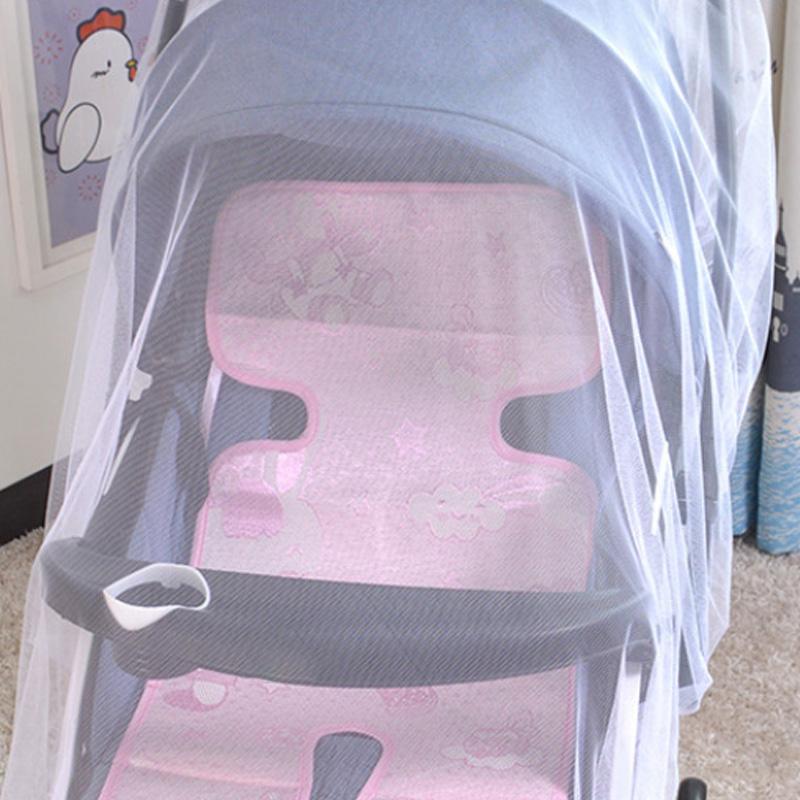 Product Introduction of 1PC Fashion Baby Stroller Insect Shield Net Infants Protection Mesh Mosquito Net Colorful Handmade Safe 18