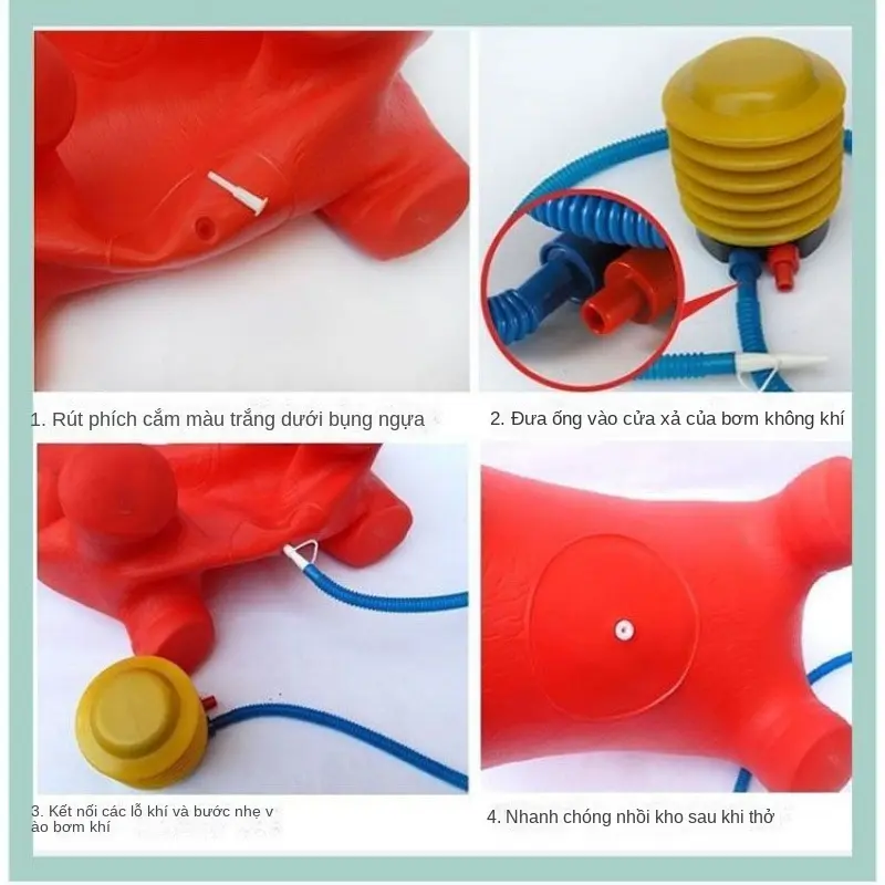 HƯƠU NHÚN BƠM HƠI AN TOÀN CHO BÉ LOẠI TO PHIÊN BẢN MỚI DÀY HƠN BỀN HƠN 3