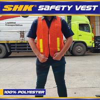Gambar SHK Rompi Proyek Jaring Safety Vest Orange Scot Lite size L - Orange L dari sherlock tools Kota Administrasi Jakarta Timur 1 Tokopedia