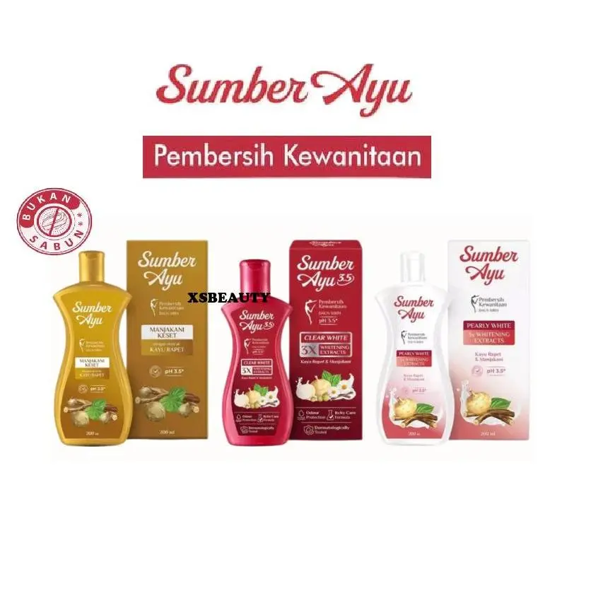 Sumber Ayu Pembersih Kewanitaan Daun Sirih 50ml 90ml / PH 3.5 / Feminine Hygiene Wash / Sabun Kewanitaan