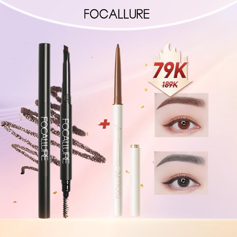 FOCALLURE BỘ TRANG ĐIỂM 2 MÓN LONG-LASTING SMUDGEPROOF BỘ TRANG ĐIỂM MẮT 2 MÓN