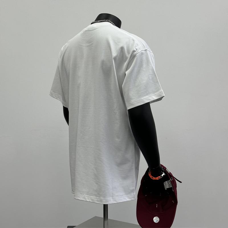 Product Introduction of Áo Thun Hoạt Hình Dáng Rộng Thùng Thình Ngắn Tay, 100% Cotton, Áo Cổ Thuyền, Dành Cho Nam Và Nữ, Unisex Menswear 3