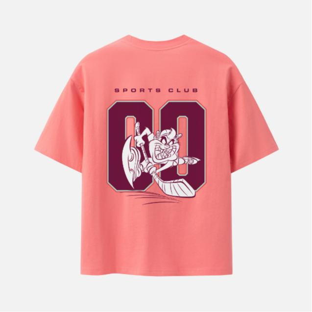 Áo Thun BOO Unisex Overfit In Hình Looney Tunes Taz Hoạt Hình Ngộ Nghĩnh đáng yêu 2