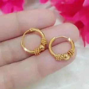 Anting Gipsy Anak Titanium Pentul  Perhiasan Anak Anti Luntur Terlaris
