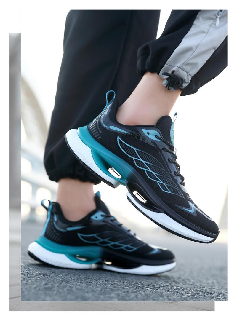 Product Introduction of Women's Fashionable Lace Up Mesh Breathable Lightweight Running Shoes, Casual Comfortable Sports Shoes, All-match Round Toe Shoes for Daily Wear 2