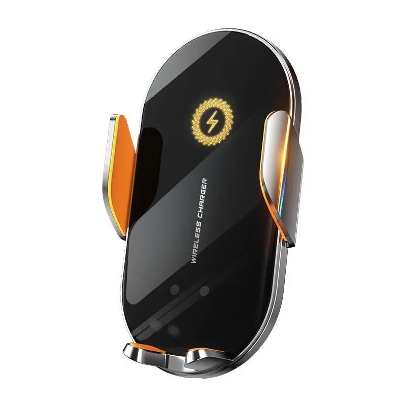 Majesun C2 Creative Design Wireless Car Charging Stand Smart Automatic Stand Suitable for Smarts Phone Alloy Cable Charger Device Mount Resistance Usb Smartphone Cellphone Electronic