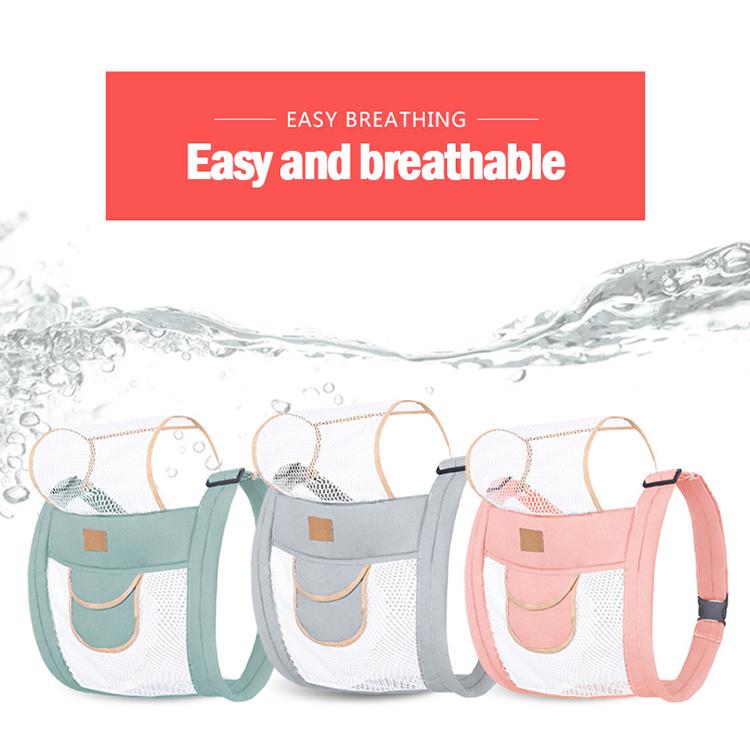 Product Introduction of Beby Accessories Ergonomic Newborn Wrap Baby Carrier Mesh Fabric Infant Front Back Strap Sling Holder Kangaroo 6