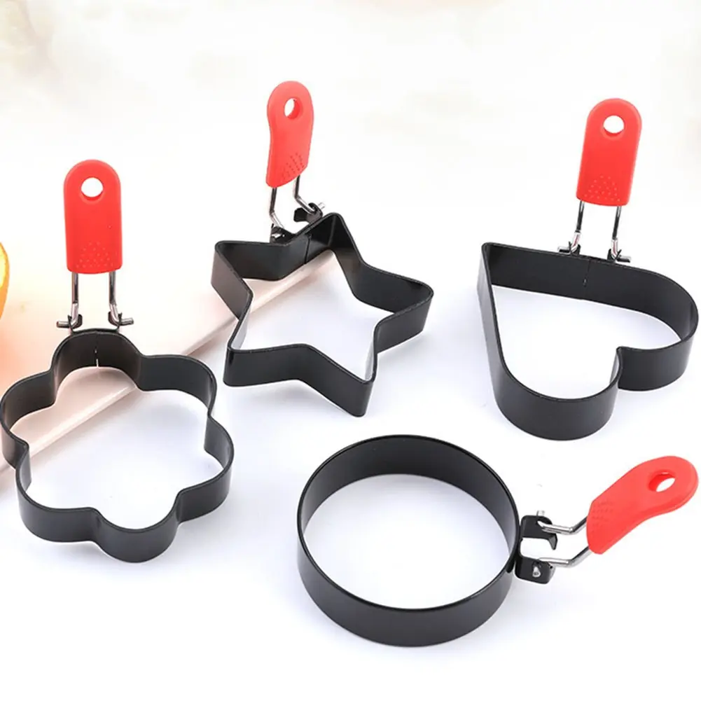 【KISY】 Non-Stick Egg Cooker Ring Fried Egg Shaper Cooking Tool Egg Pan Ring