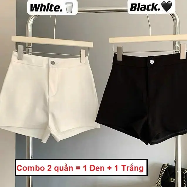 Quần short nữ lưng cao Chất Umi Co Giãn Cúc Cài Khóa Giữa 2 túi sau dáng ngắn kiểu dáng Short Dance Skiny năng động