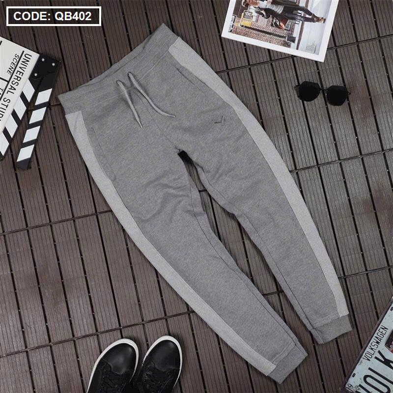 Quần thun dài nam vải nỉ ngoại cao cấp Menswear Pants Đen 2