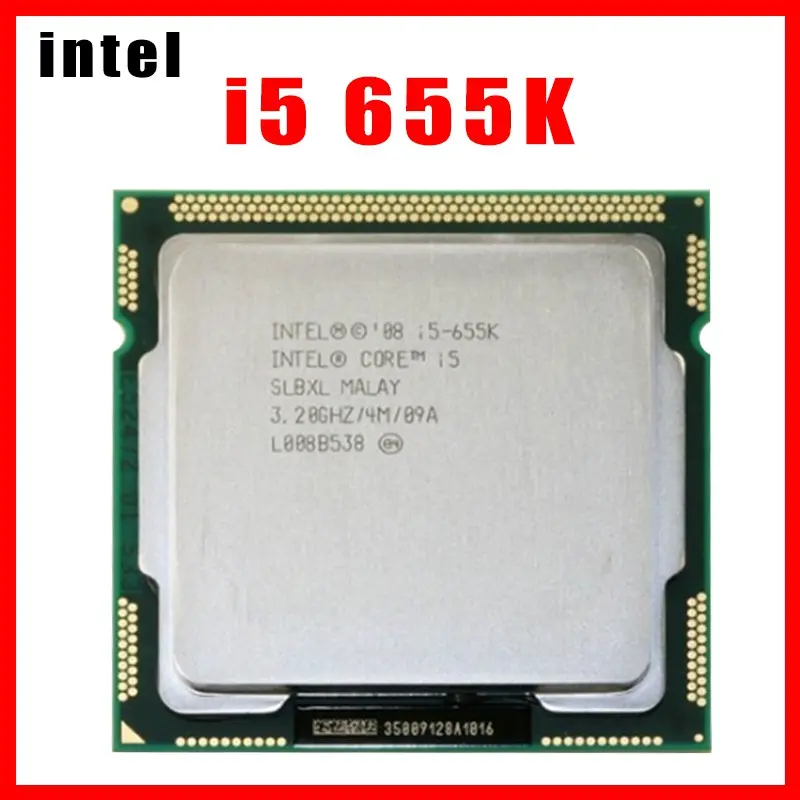 Intel Core i5-750 i5-760 i5-655k i5-661 i5-750S i5-760s i7 860S official version 1156-pin CPU