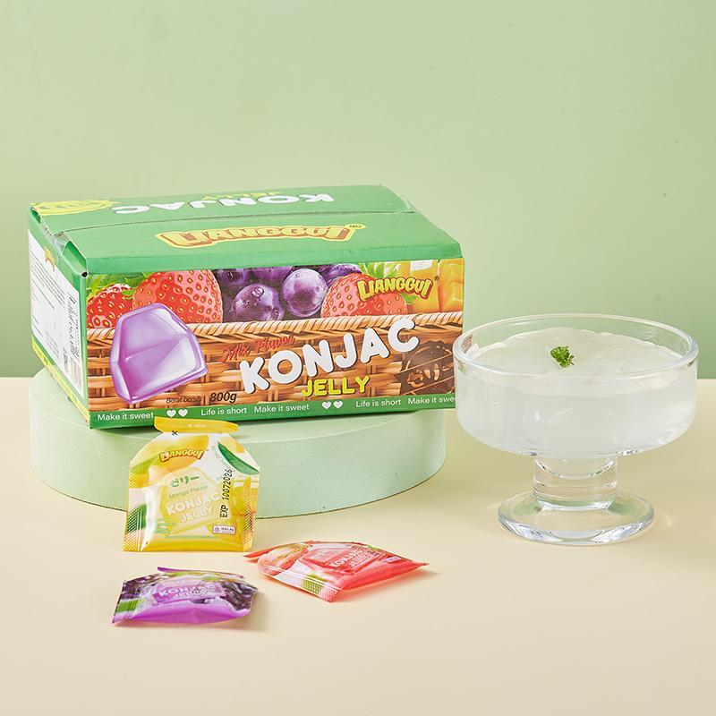 Product Introduction of 【HALAL】LIANGGUI Konnyaku Jelly | Campuran Tiga Rasa | Mangga | Stroberi | Anggur | Fitri/Eid Jelly Jus Beli Satu Gratis Satu 6