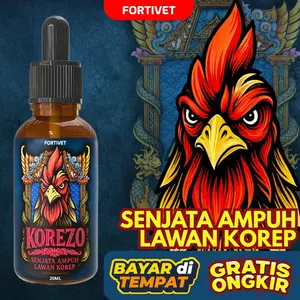 KOREZO - Obat Korep Ayam 20ml Senjata Ampuh Lawan Kurap Korep Jamur Luka Infeksi Kulit Terawat Sehat