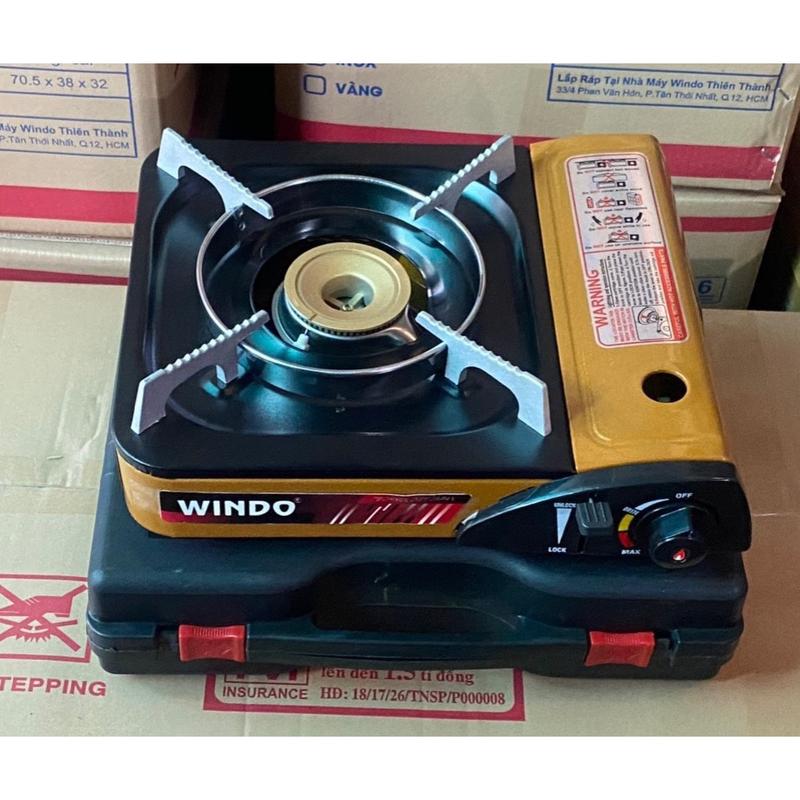 [HÀNG CHÍNH HÃNG NỘI ĐỊA] [SẢN PHẨM AN TOÀN]Bếp Gas Mini Du Lịch Windo 166S/166F|Bếp ga dã ngoại Mini|Bếp Gas Du lịch 3