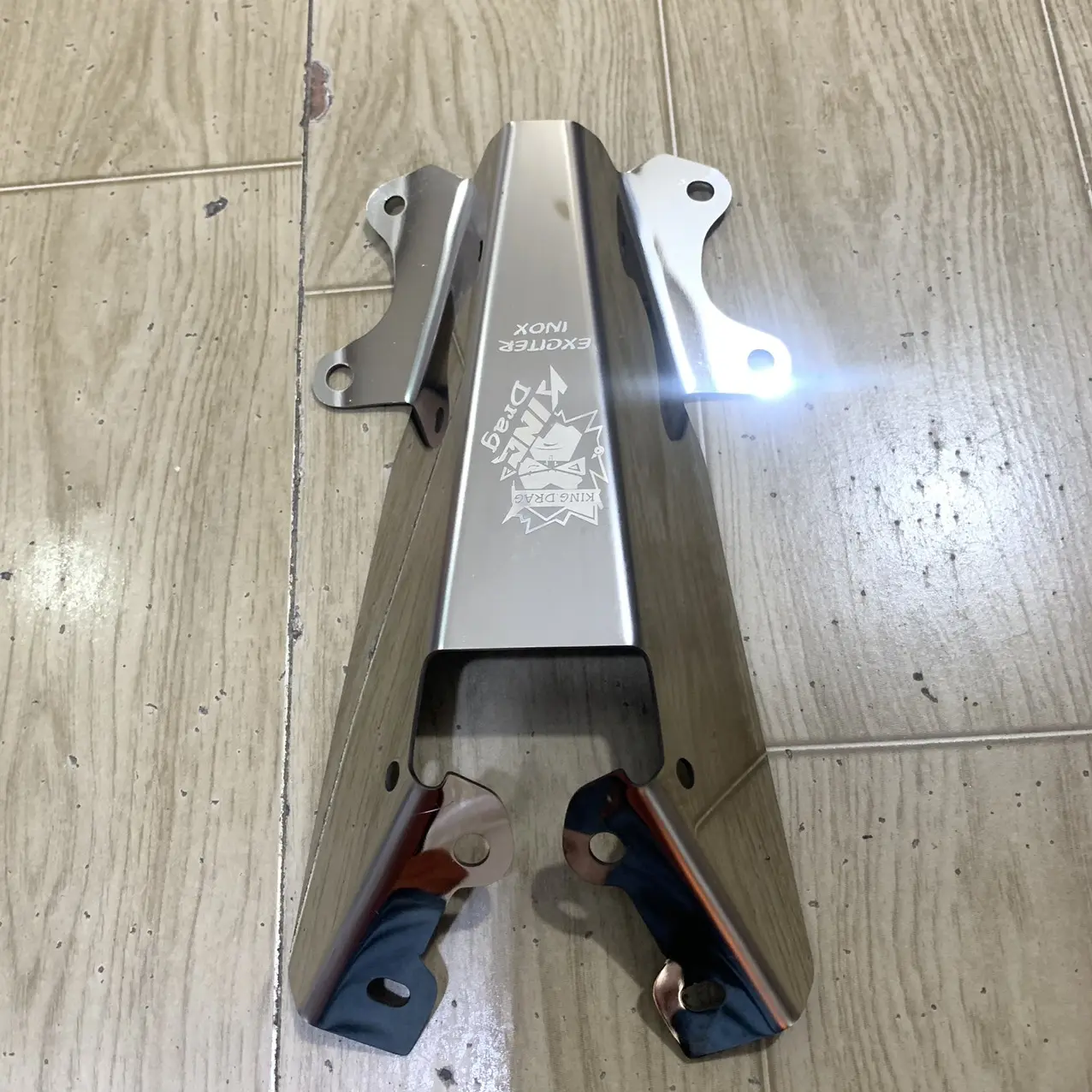 Ốp dè sau xe EXCITER 150 inox Phụ Kiện Phụ Tùng