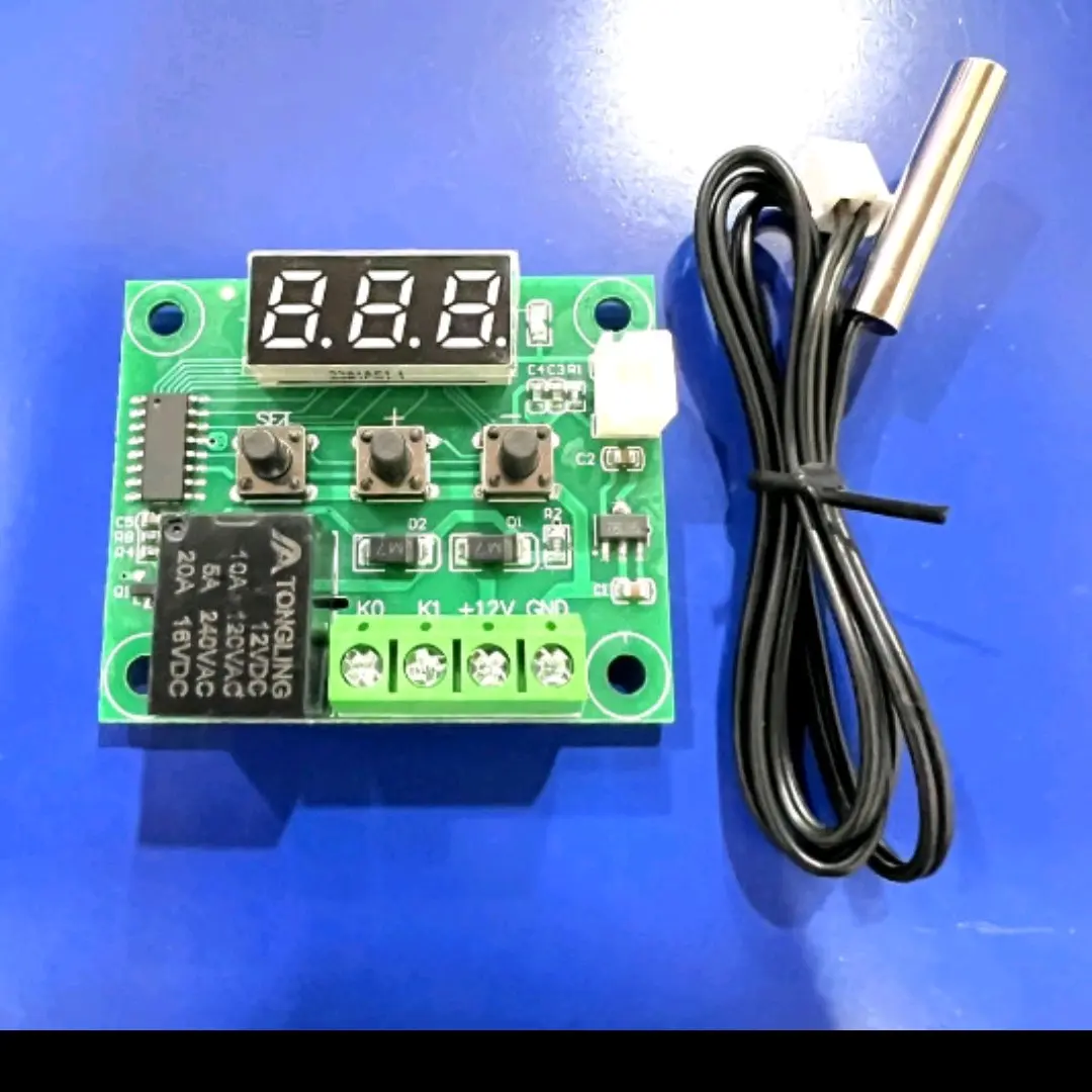 Mạch Cảm Biến Nhiệt Độ XH-W1209 - Relay 12V