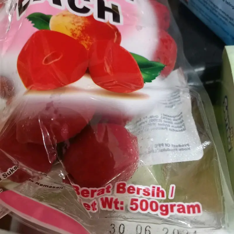 manisan persik 500gram 2