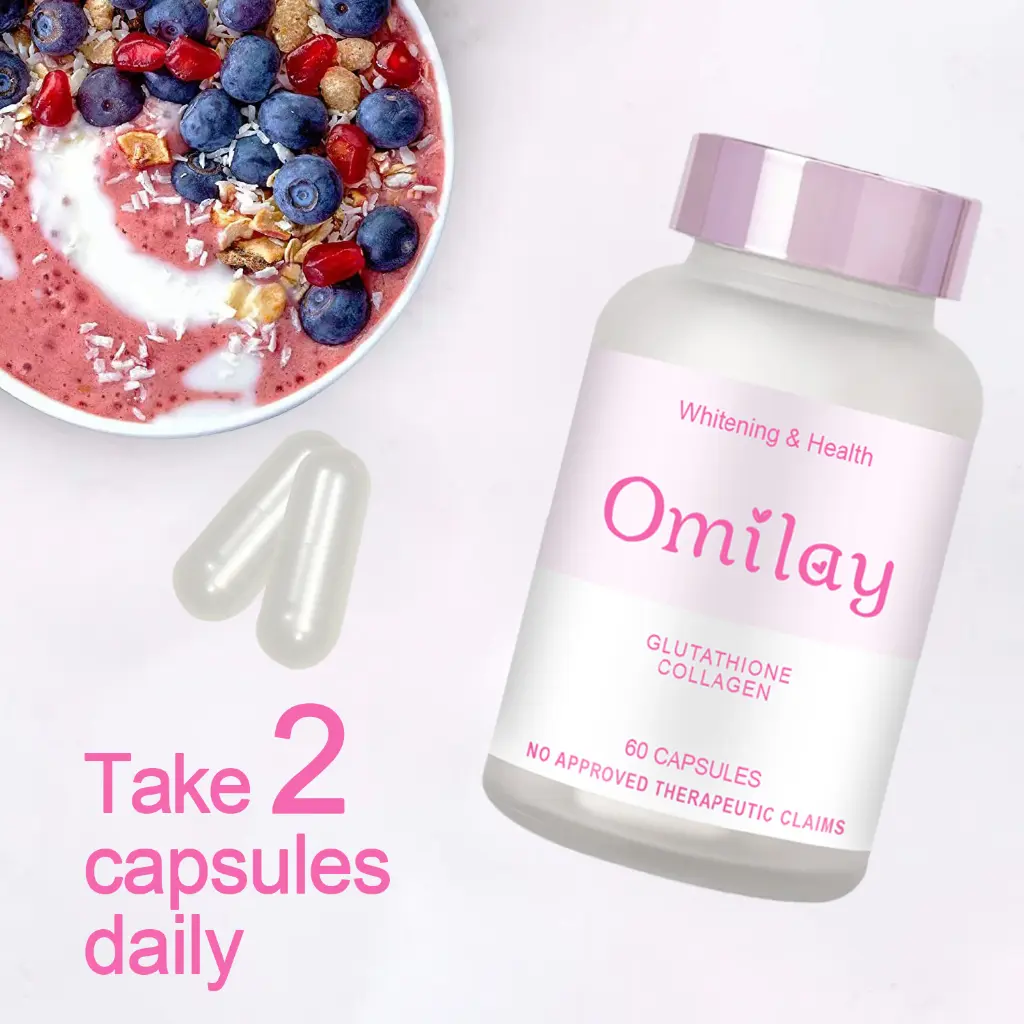 Mid-Season Sale Blast】Omilay Tokyo Glutathione Collagen Capsules Brighten  Skin Whitening Anti Aging Beauty Supplement