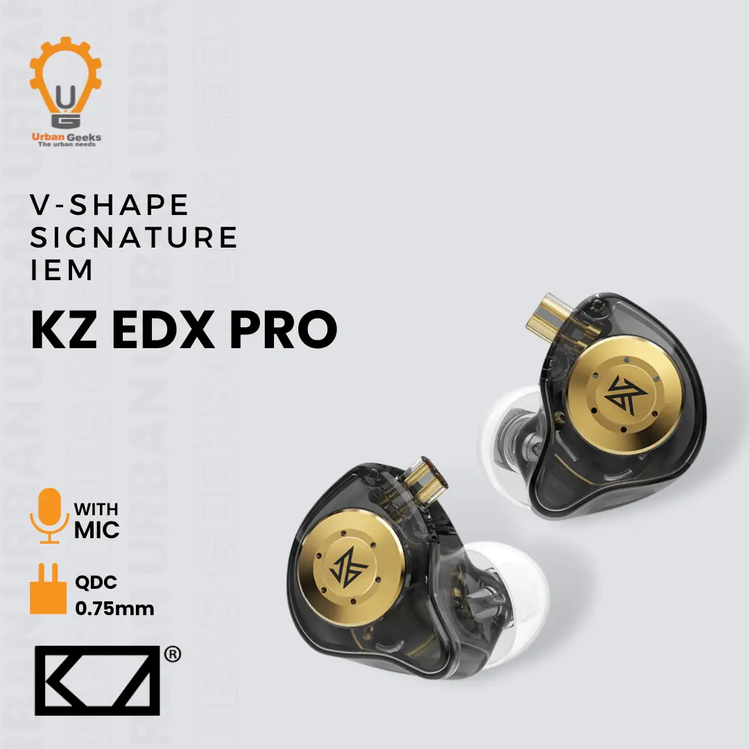 Earphone Knowledge Zenith KZ EDX Pro Basshead Earphone with Microphone Headphones
