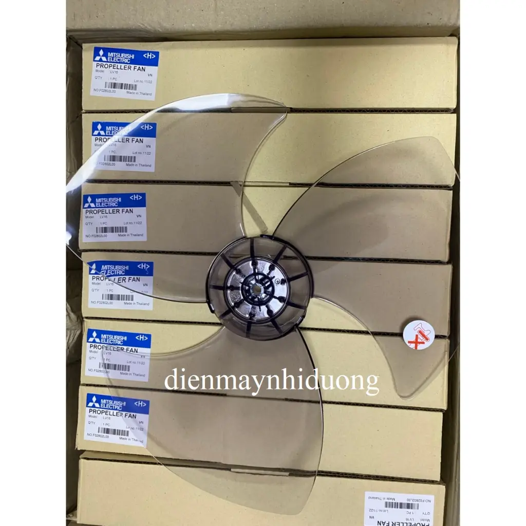 CHÍNH HÃNG Cánh quạt Mitsubishi chính hãng LV16 W16
