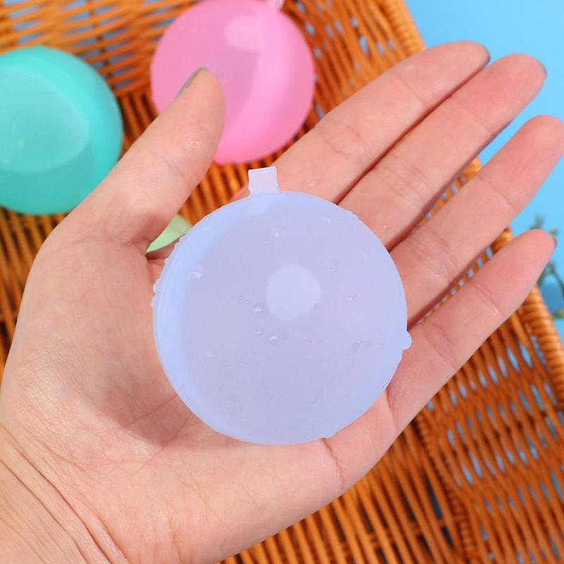 Product Introduction of Magnetic Waterfall Balls Soft Reusable Water Balloons Self Sealing Silicone Party Pool Water Games 24