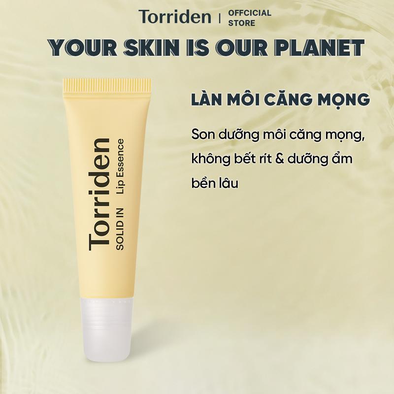 Son Dưỡng Môi Căng Mọng Dưỡng Ẩm Môi SOLID IN Torriden 11ml Skincare Làm Đẹp Da Nữ