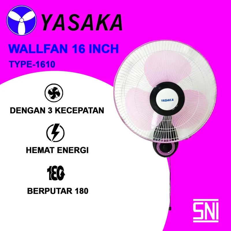 KIPAS ANGIN WALLFAN 16 INCI YASAKA TYPE-1610 0