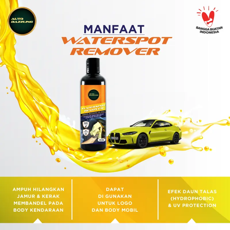 Waterspot Remover Penghilang Kerak, Jamur & Waterspot Body Mobil Car Lap 2