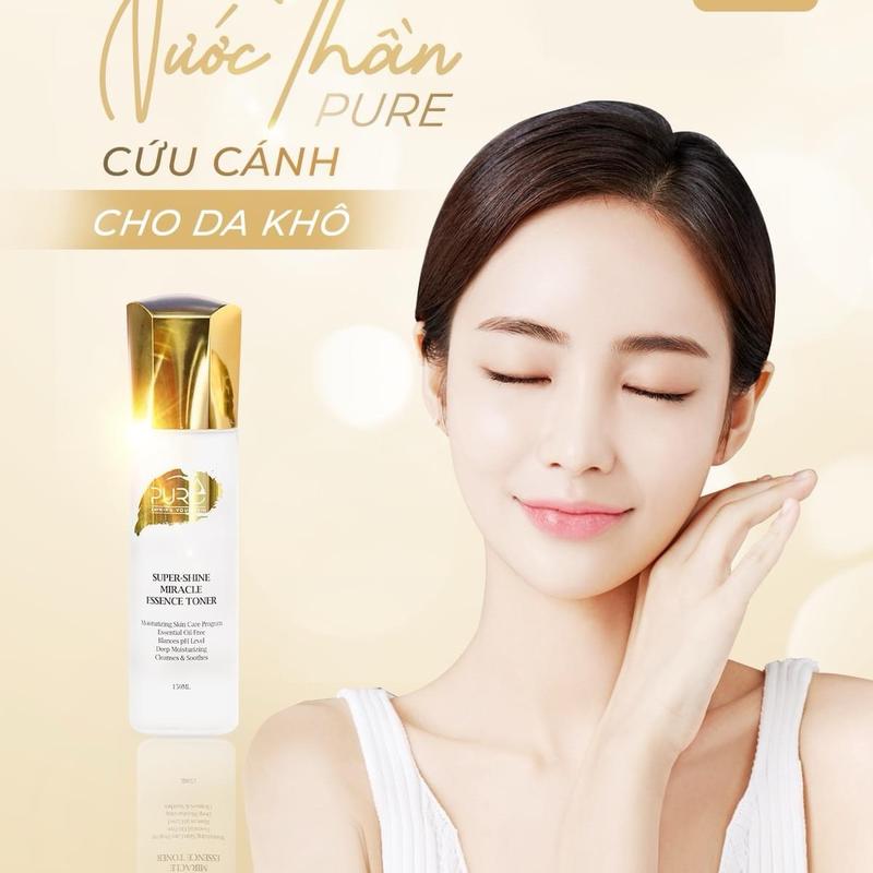 [Combo 2 Chai] Nước thần Pure Korea  Toner Dưỡng Ẩm Da 3
